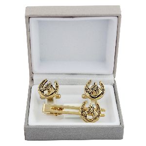 cufflinks horse gold,cufflinks tie pin set