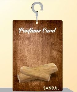 Sandal Perfume Card