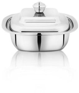 Steel Casserole with Steel Lid