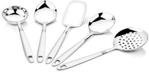 Steel Serving Spoon Set