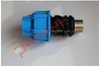 MDPE Compression SS Male Threaded Adapter