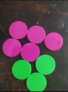 Glossy Plastic Tokens