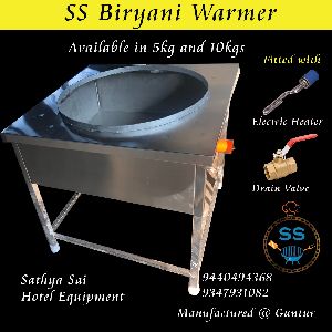 Stainless Steel Biryani Warmer