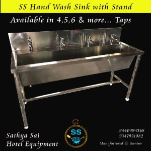 Stainless Steel Floor Mounted Sink