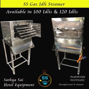 Stainless Steel Gas Idli Steamer