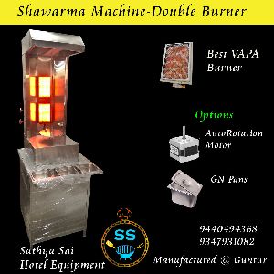 stainless steel shawarma machine