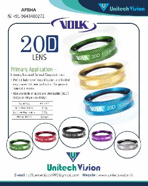 20D Volk Double Aspheric Lens