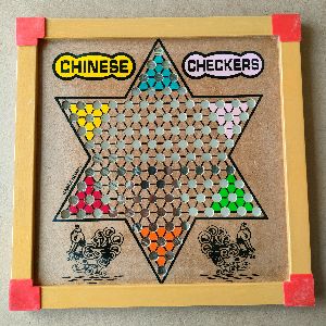 Chinese checker with chess