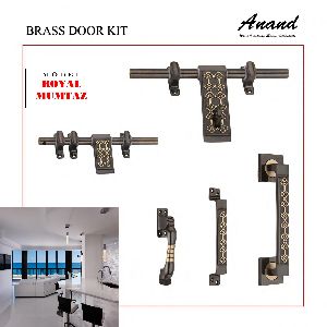 Royal Mumtaz Brass Door Kit
