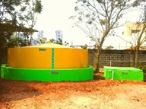 Commercial Permanent Biogas Plant