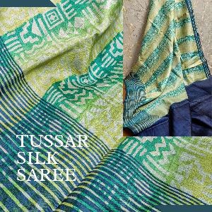 Tussar Silk Saree