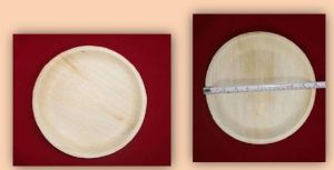 RD 12 Areca Leaf Round Deep Plates