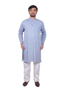 gents khadi kurta set