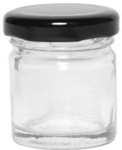 41 ML ROUND GLASS JAR