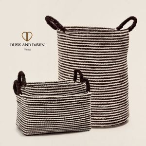 Cotton Laundry Basket