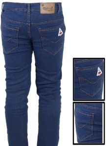 Mens Plain Dobby Jeans