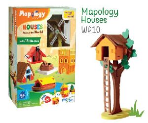 Mapology Houses Puzzle Toy