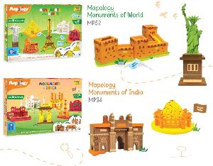 Mapology Monuments of World Puzzle Toy