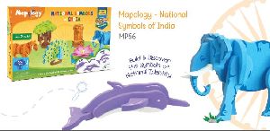 Mapology National Symbols of India Puzzle Toy