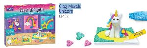 Unicorn Clay Mural