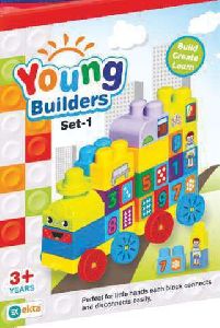 Young Builder Set-1 Blocks & Bricks Toy