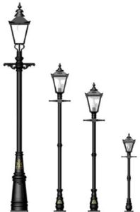 Designer Pole Light