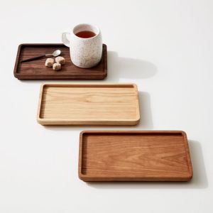 Wooden Rectangular Tray