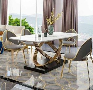 Stainless Steel Dining Table