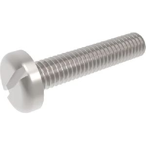 Mild Steel Slotted Pan Head Screw