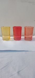 Coloured Candle Glass