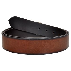 Men\'s Brown Leather Belt