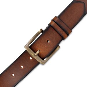 Men\'s Brown Leather Belt