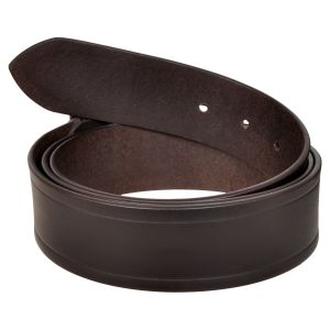 Men\'s Brown Smooth Leather Belt