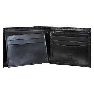 Men\'s Black Genuine Leather Wallet