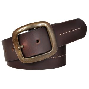 Men's Brown Oil Pullup Leather Belt