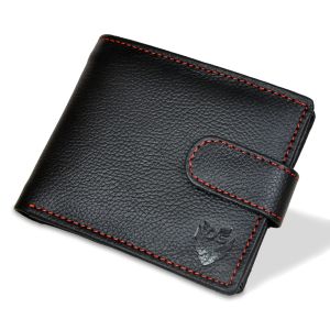 Men\'s Textured Genuine Leather Wallet
