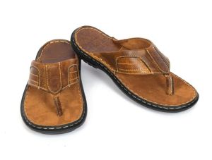 Men's Genuine Leather Slippers