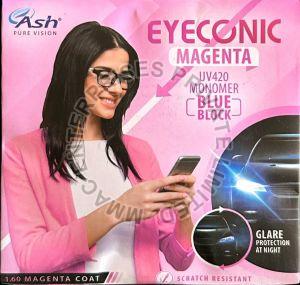 Blue Block Magenta Coating Lens