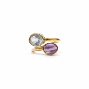 Amethyst Oval Ring