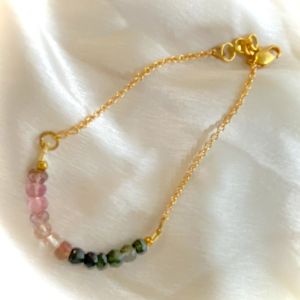 Multi Color Tourmaline Bracelets