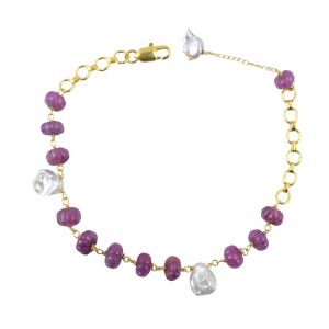 Ruby Gemstone Bracelets