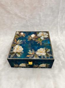 Decorative Wooden Jar Box