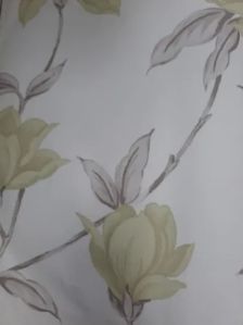 Floral PVC Wallpaper