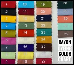 rayon plain fabric