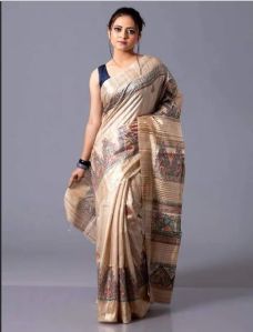 Pure Tussar Ghicha Silk Sarees