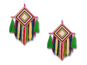 Colorful Woolen Kite Tassel Hanging for Home/Office/Hall Decoration