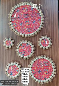 Instant Rangoli Designer Handcrafted Decorative Rangoli Mat for Floor Decoration