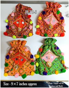 Natural Jute Potli Bag for Wedding, Diwali Gift Pouches, Gift Bags for Return Gifts Bags