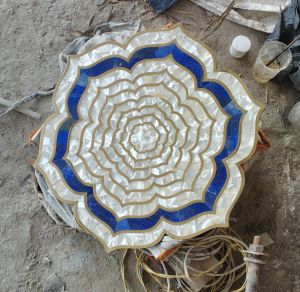 Marble White Mop Coffee Table