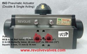 Single & Double Acting Pneumatic Rotary Actuator